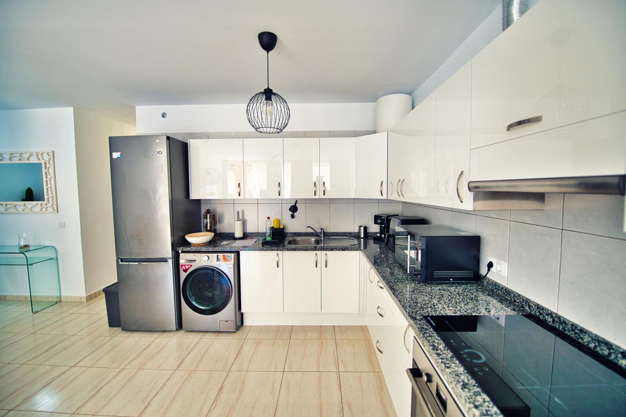 Ocean View Perfect Sunset Apartment, 4 Rooms 137M2, Wifi & Bbq San Miguel de Abona Buitenkant foto