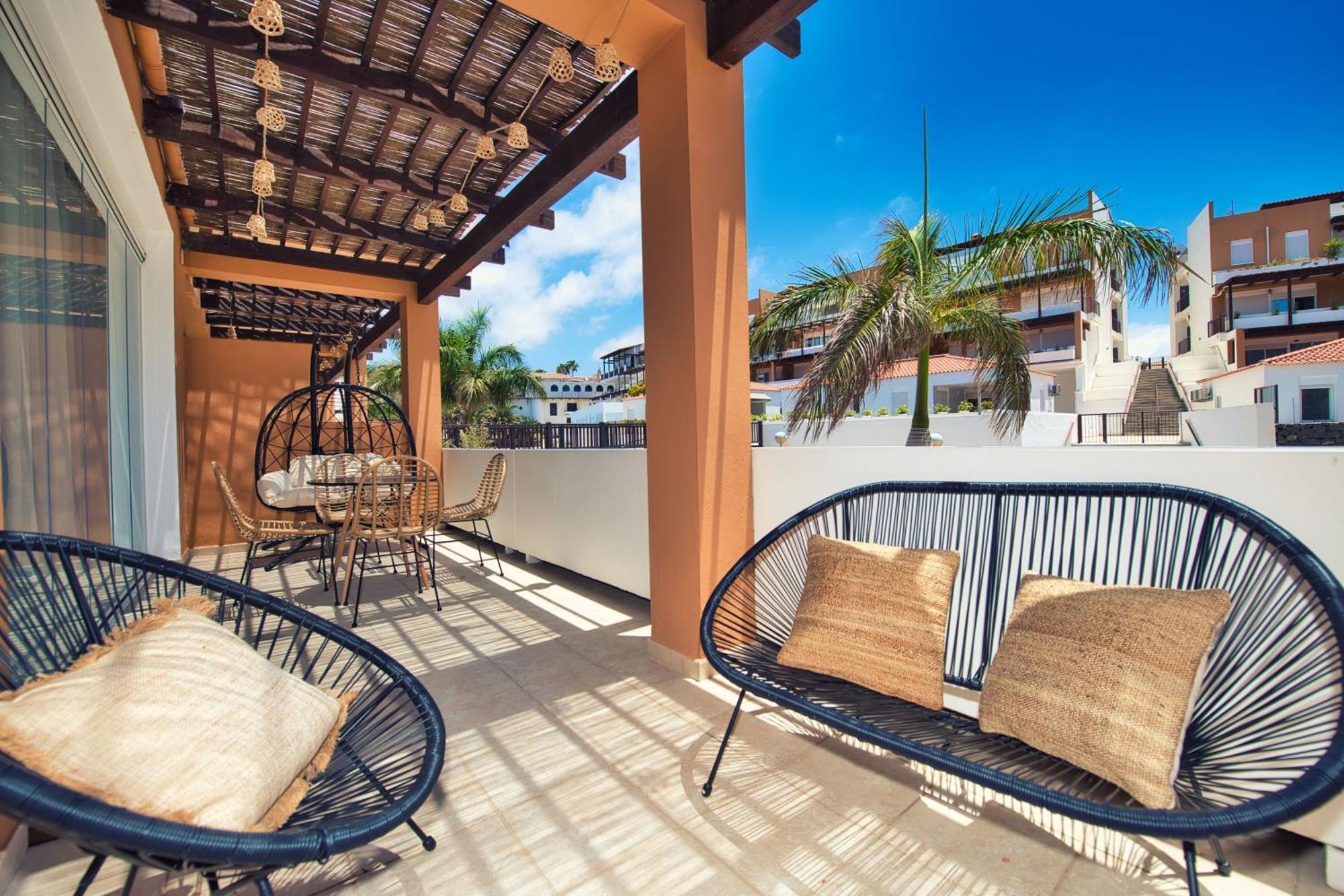 Ocean View Perfect Sunset Apartment, 4 Rooms 137M2, Wifi & Bbq San Miguel de Abona Buitenkant foto